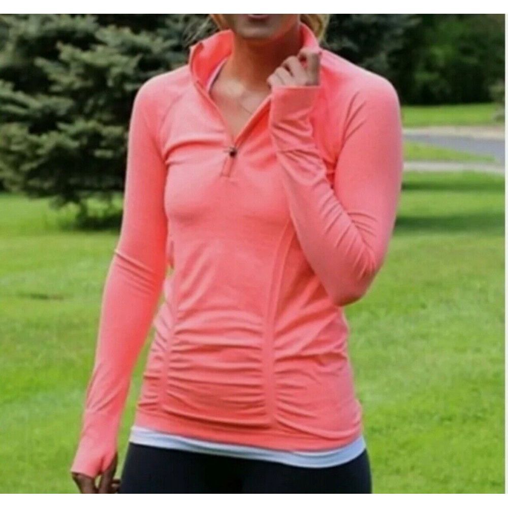Athleta Fastest Track Half Zip Pullover $84 Small - Picture 1 of 9